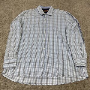 Enzo Button Down Shirt Multicolored Long Sleeve Men’s Size 3XL